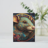 AI-rat Briefkaart (Staand voorkant)