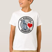 AI REBOOT - I LOVE MANKIND T-SHIRT (Voorkant)