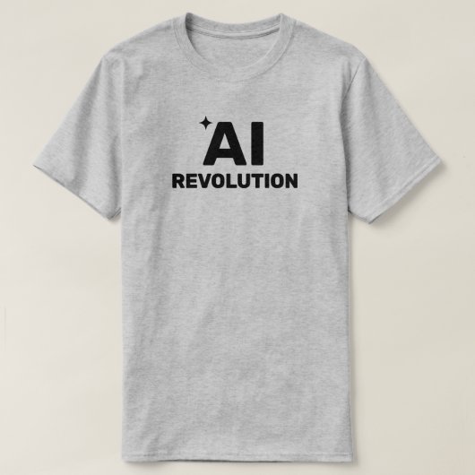 AI Revolutie™ T-shirt (Design voorkant)