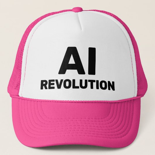 AI Revolutie™ Trucker Hoed Pet (Voorkant)