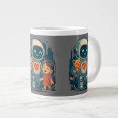 AI & Robot Characters – Futuristic Design Collecti Grote Koffiekop (Voorkant rechts)
