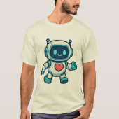 AI & Robot Characters T-shirt (Voorkant)