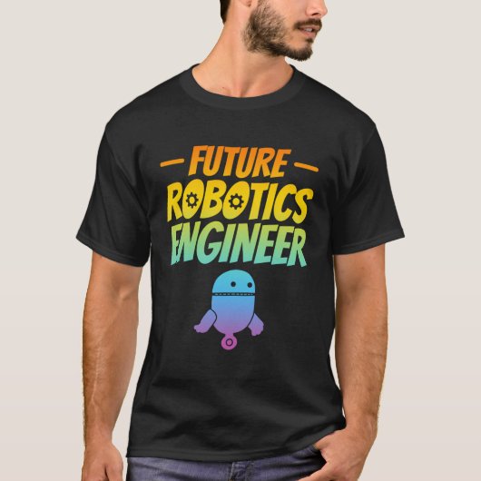 AI Robotics Machine Learning - Future Robotics NL T-shirt (Voorkant)