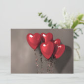 Ai Robots Valentijnsdag Hearts Feestdagenkaart (Staand voorkant)