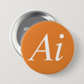 Ai | ronde button 7,6 cm (Voorkant /achterkant)