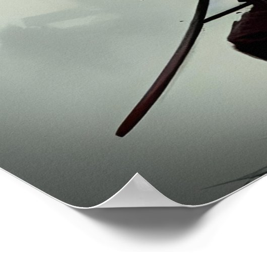 AI Samurai Battle #01 Poster (Hoek)