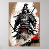 AI Samurai Poster (Voorkant)