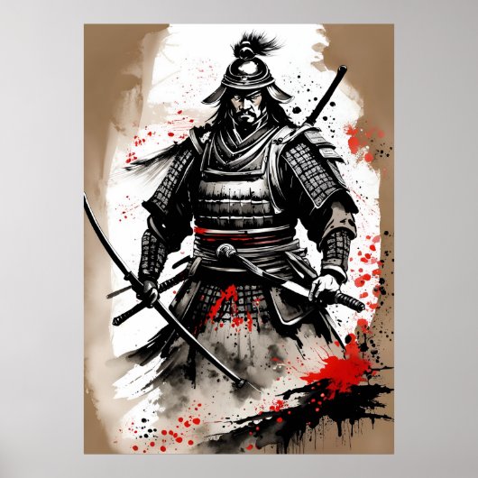 AI Samurai Poster (Voorkant)