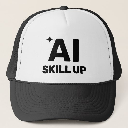 AI Skill Up™ Trucker Hat Pet (Voorkant)