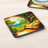 AI Slaapkamer Bier Onderzetter (Linkerzijde)