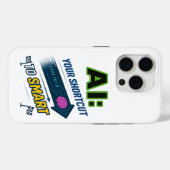 AI-snelkoppeling naar slimme grappige kunstmatige Case-Mate iPhone Case (Achterkant (horizontaal))