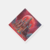 AI Snoep Castle Napkins Servet (Hoek)