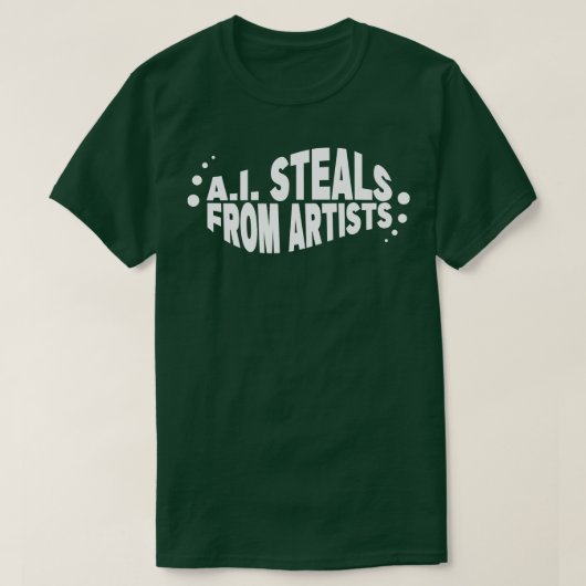 AI Steals T-shirt (Design voorkant)