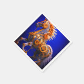 Ai Steampunk Paard Servet (Hoek)