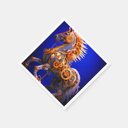 Ai Steampunk Paard Servet (Hoek)