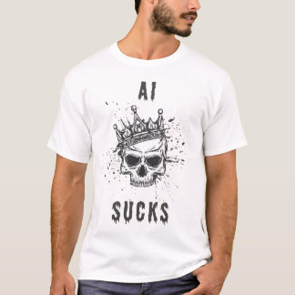 AI Sucks – T-shirt voor statement
