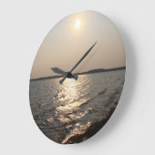 AI Sunset Clock Grote Klok (Hoek)