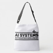 AI Systems™ Boodschappentas Crossbody Tas (Achterkant)