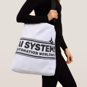 AI Systems™ Boodschappentas Crossbody Tas (Dichtbij)