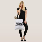 AI Systems™ Boodschappentas Tote Bag (Op model)