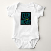 AI: Tech met Hart Kikker Romper (Voorkant)