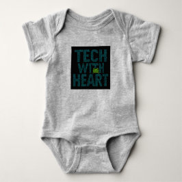 AI: Tech With Heart Frog  Romper