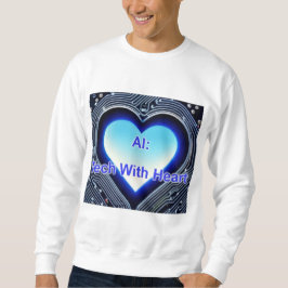 AI: Tech with Heart Men's White Trui