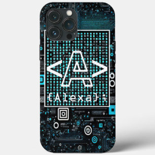 Ai - Technologie - Codeermonogram - letter A Case-Mate iPhone Case