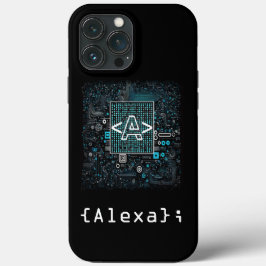 Ai - Technologie - Codeermonogram - letter A Hoesj Case-Mate iPhone Case