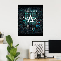 Ai - Technologie - Codering monogram - Delta Poste