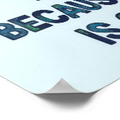 AI-tekst Poster (Hoek)