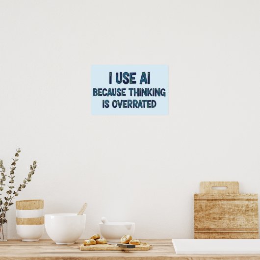 AI-tekst Poster (Keuken)