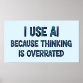 AI-tekst Poster (Voorkant)