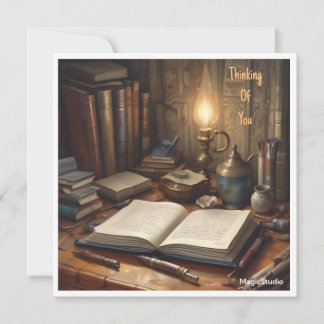 AI Thinking of You Aankondiging Kaart