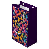 AI Tied Bows Gift Bag Klein Cadeauzakje (Voorkant Gekanteld)