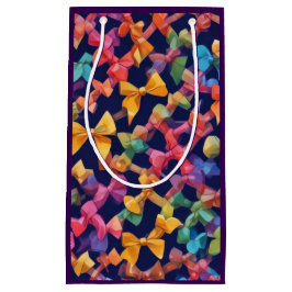 AI Tied Bows Gift Bag Klein Cadeauzakje