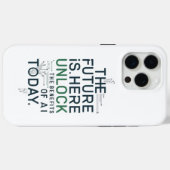 AI Toekomst iPhone Hoesje | Tech Revolutie (Achterkant (horizontaal))