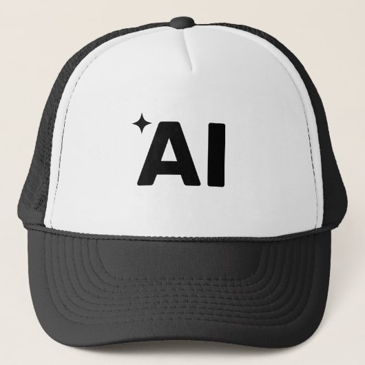 AI Trucker Hat Pet (Voorkant)