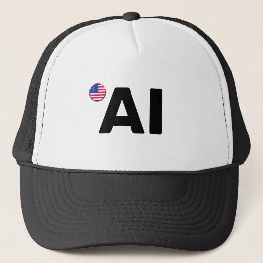 AI Trucker Hat Pet (Voorkant)