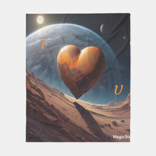 AI uit deze wereld Ik hou van je deken (Voorkant)