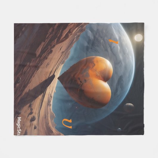 AI uit deze wereld Ik hou van je deken (Voorkant (Horizontaal))