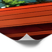 Ai uitzicht hoe Tokio eruit ziet | AI Art Poster (Hoek)