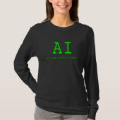 AI Unlocking Infinite Potential_2 T-shirt (Voorkant)