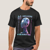 AI unlocking the potential of the human mind T-shirt (Voorkant)
