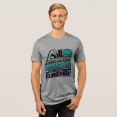 AI-upgrade Tri-Blend Shirt (Voorkant volledig)