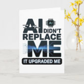AI-upgradecitaat voor techliefhebbers Kaart (Gele Bloem)