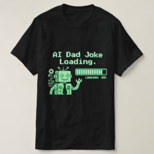 AI Vadergrapsshirt Funny Tech Cadeau voor Vader T-shirt