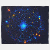 AI-Verbonden Fleece Deken (Voorkant (Horizontaal))