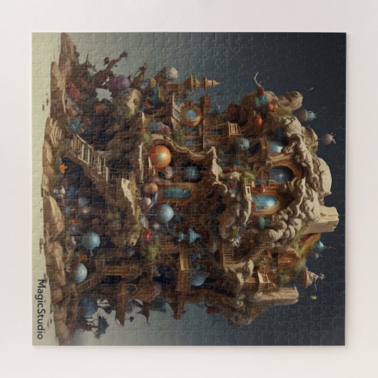 AI-verhaalpuzzel Legpuzzel (Horizontaal)