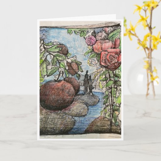 Ai-verjaardagskaart Kaart (Gele Bloem)